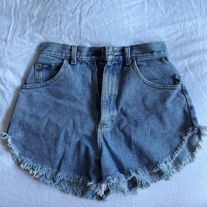 Vintage jean shorts